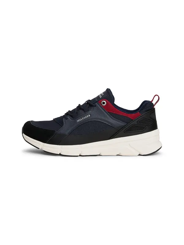 TOMMY HILFIGER TOMMY HILFIGER Nizke superge  modra / rdeča / črna
