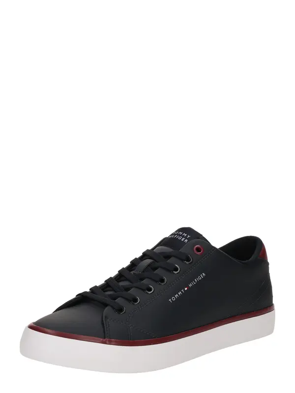 TOMMY HILFIGER TOMMY HILFIGER Nizke superge  mornarska / temno rdeča / črna / bela