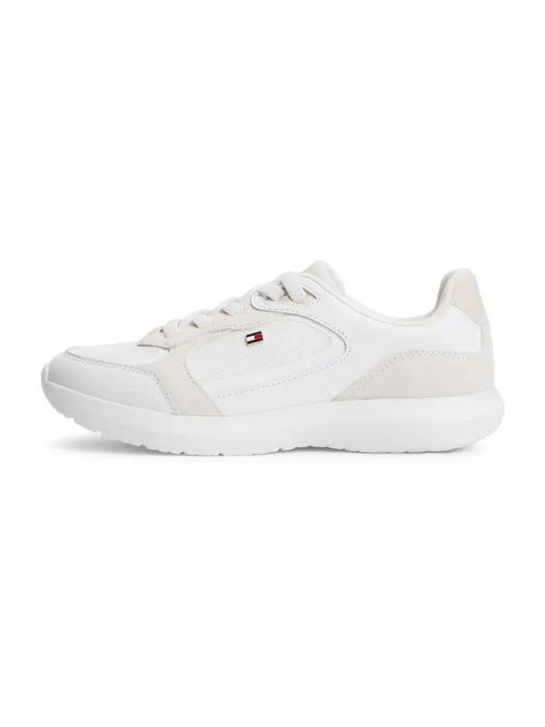 TOMMY HILFIGER TOMMY HILFIGER Nizke superge  svetlo bež / bela