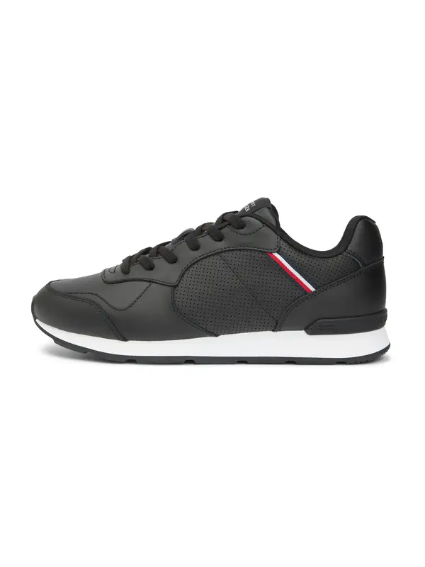 TOMMY HILFIGER TOMMY HILFIGER Nizke superge  temno modra / ognjeno rdeča / črna