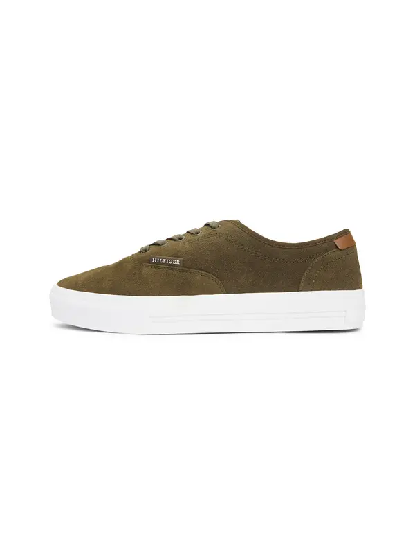 TOMMY HILFIGER TOMMY HILFIGER Nizke superge 'VULC'  oliva