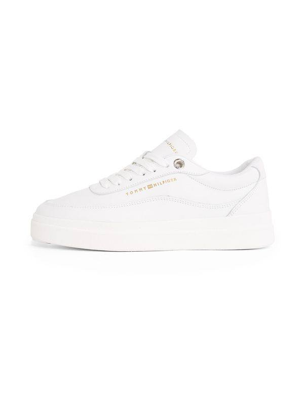 TOMMY HILFIGER TOMMY HILFIGER Nizke superge  zlata / bela
