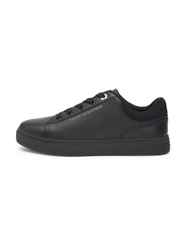 TOMMY HILFIGER TOMMY HILFIGER Nizke superge  zlata / črna
