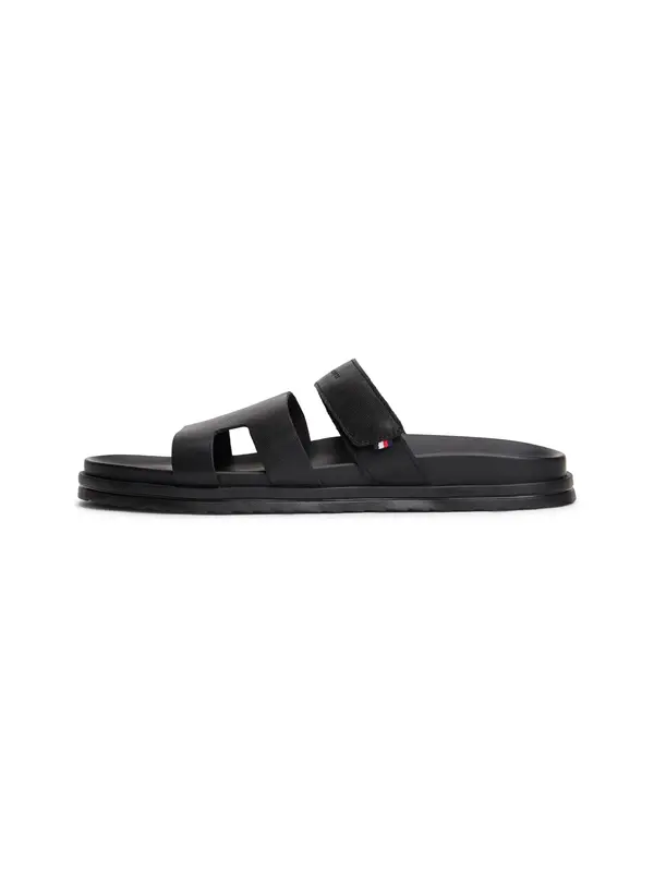 TOMMY HILFIGER TOMMY HILFIGER Nizki natikači  črna