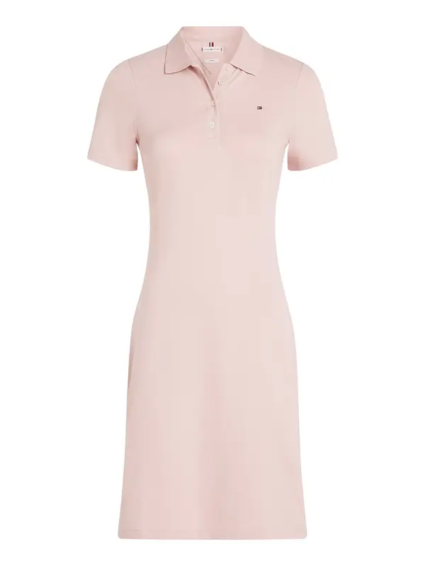 TOMMY HILFIGER TOMMY HILFIGER Obleka '1985'  pastelno roza