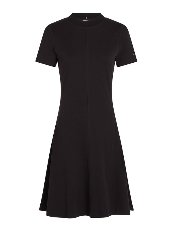 TOMMY HILFIGER TOMMY HILFIGER Obleka  črna