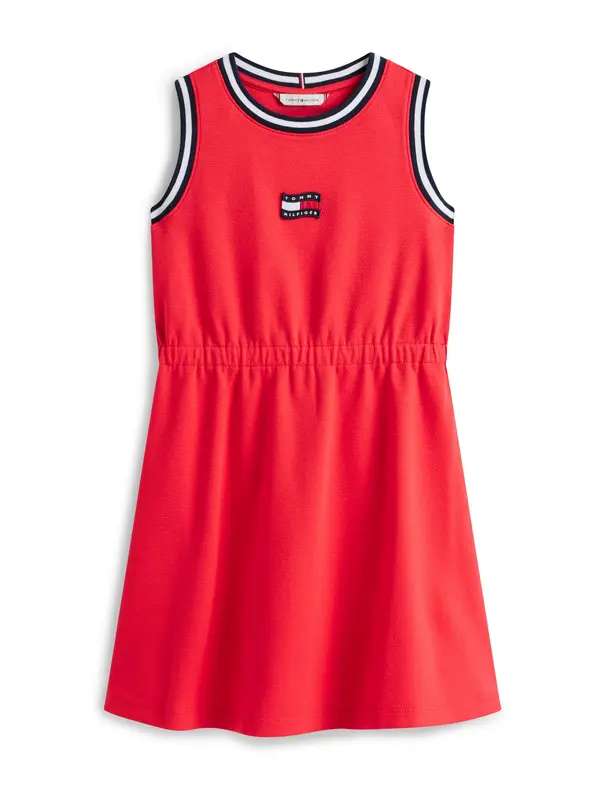 TOMMY HILFIGER TOMMY HILFIGER Obleka  marine / rdeča / bela