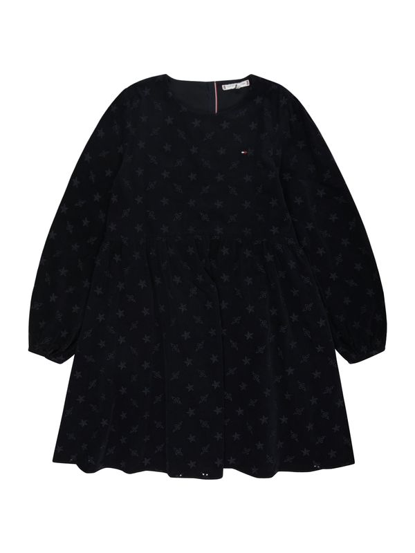 TOMMY HILFIGER TOMMY HILFIGER Obleka  nočno modra