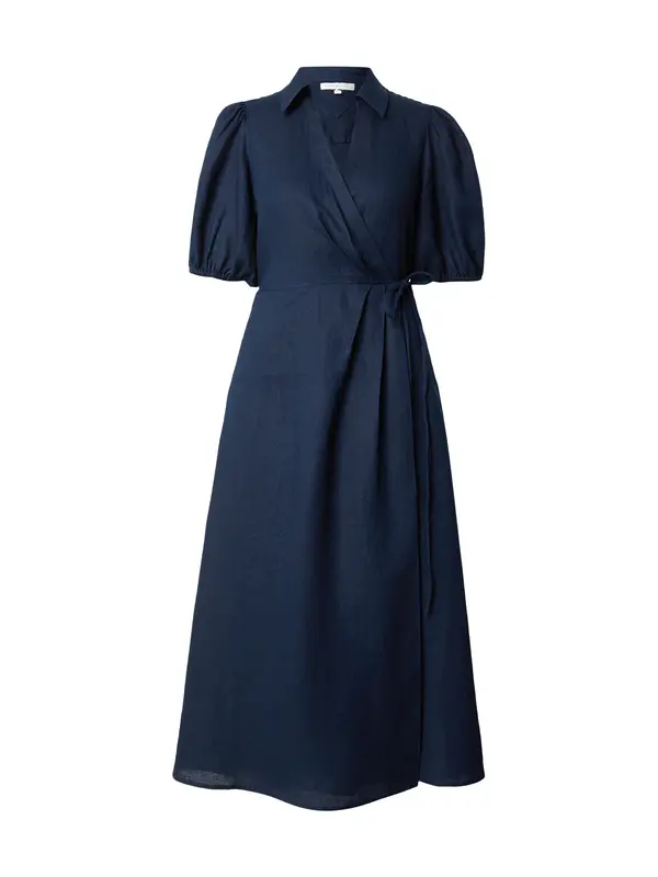 TOMMY HILFIGER TOMMY HILFIGER Obleka 'Pure Relaxed Midi Wrap'  mornarska