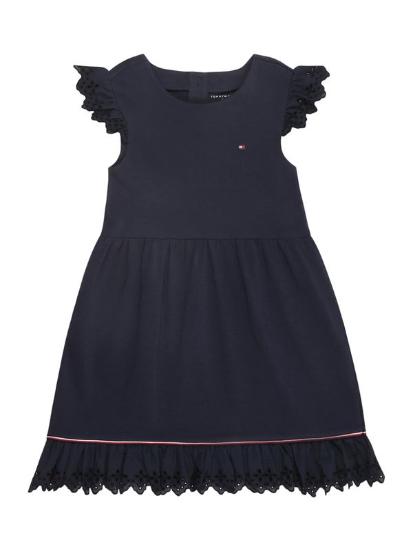 TOMMY HILFIGER TOMMY HILFIGER Obleka  temno modra / rdeča / bela