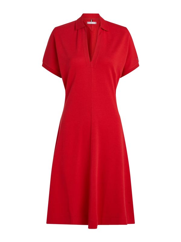 TOMMY HILFIGER TOMMY HILFIGER Obleka  živo rdeča