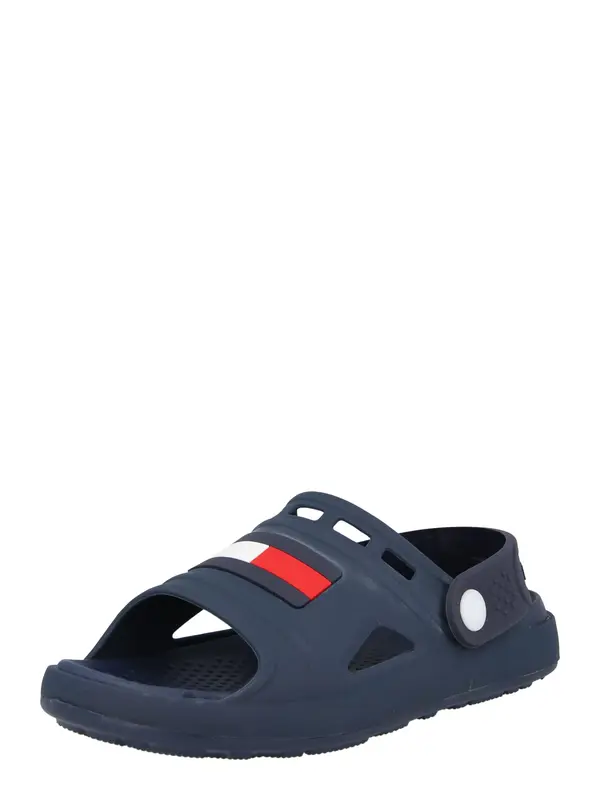 TOMMY HILFIGER TOMMY HILFIGER Odprti čevlji 'SOLEIL'  marine / rdeča / bela