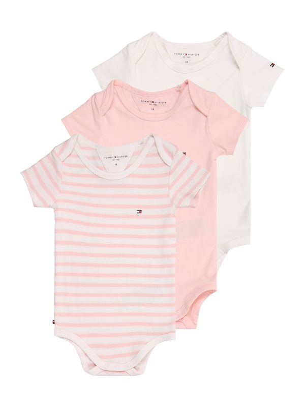 TOMMY HILFIGER TOMMY HILFIGER Pajac/bodi  roza / rosé / bela