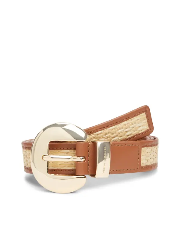 TOMMY HILFIGER TOMMY HILFIGER Pas  bež / konjak / zlata