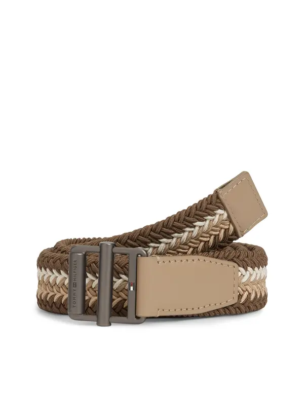 TOMMY HILFIGER TOMMY HILFIGER Pas  bež / rjava / bela