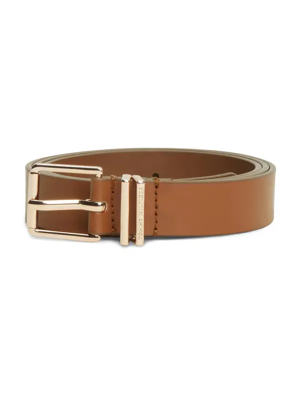TOMMY HILFIGER TOMMY HILFIGER Pas 'Buckle Logo Keeper'  konjak