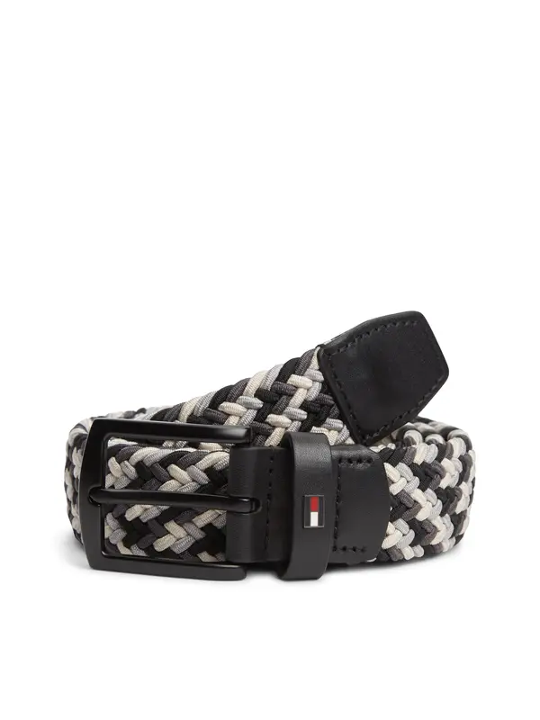 TOMMY HILFIGER TOMMY HILFIGER Pas 'DENTON 3.5'  bež / siva / črna