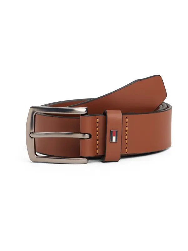 TOMMY HILFIGER TOMMY HILFIGER Pas 'Denton Enamel Flag'  rjava