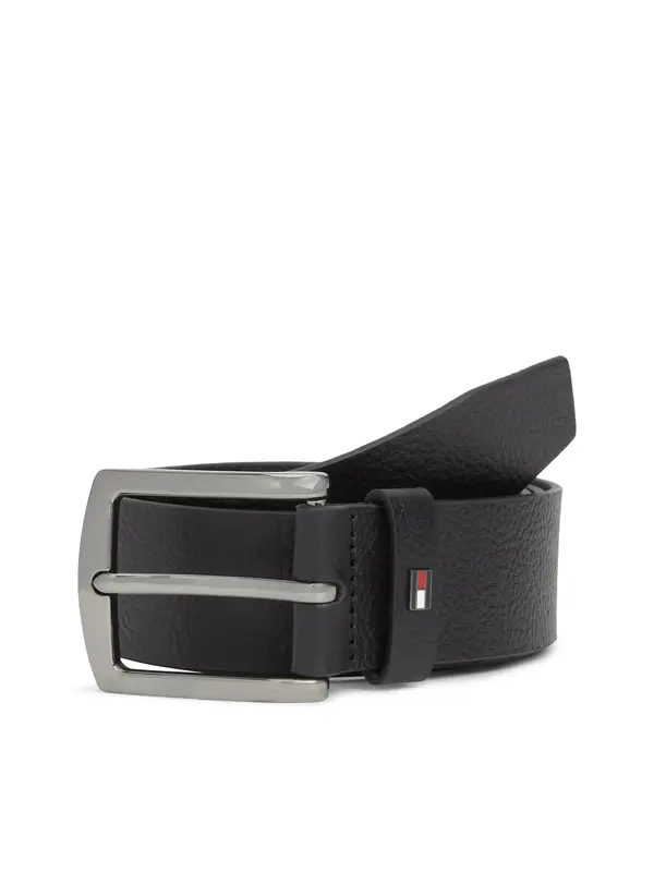 TOMMY HILFIGER TOMMY HILFIGER Pas 'Denton Pebble 4.0'  črna