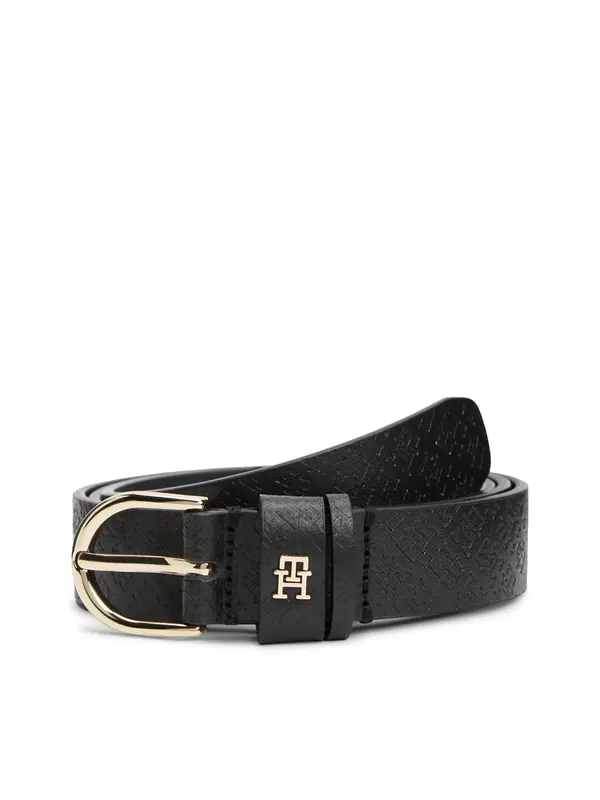 TOMMY HILFIGER TOMMY HILFIGER Pas 'ESS EFFORTLESS'  črna