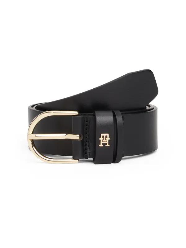 TOMMY HILFIGER TOMMY HILFIGER Pas 'ESSENTIAL EFFORTLESS'  črna