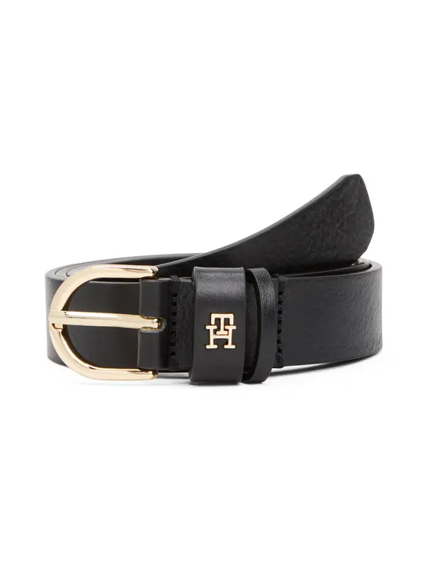 TOMMY HILFIGER TOMMY HILFIGER Pas 'Essential Effortless'  črna