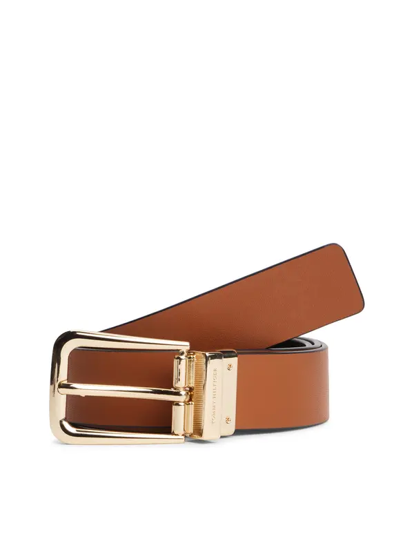 TOMMY HILFIGER TOMMY HILFIGER Pas 'LIBRE 3.0'  rjava / črna
