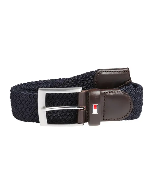 TOMMY HILFIGER TOMMY HILFIGER Pas 'New Adan'  temno modra / temno rjava