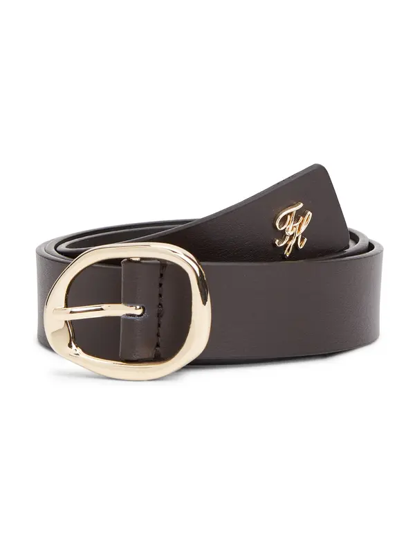 TOMMY HILFIGER TOMMY HILFIGER Pas 'Sculpted Buckle'  rjava