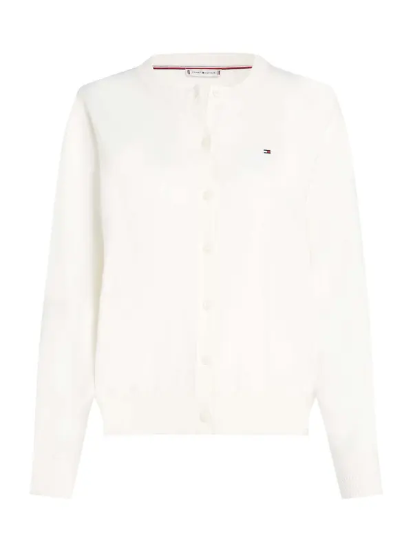 TOMMY HILFIGER TOMMY HILFIGER Pletena jopa 'Fine'  bela