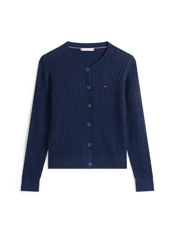 TOMMY HILFIGER TOMMY HILFIGER Pletena jopa 'Mini Cable'  marine