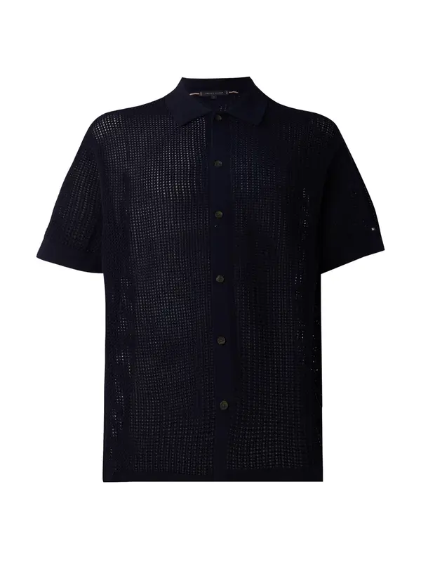 TOMMY HILFIGER TOMMY HILFIGER Pletena jopa  mornarska