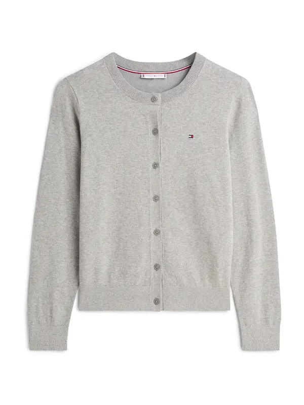 TOMMY HILFIGER TOMMY HILFIGER Pletena jopa  siva