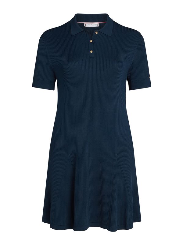 TOMMY HILFIGER TOMMY HILFIGER Pletena obleka  marine