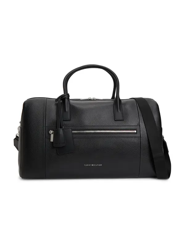 TOMMY HILFIGER TOMMY HILFIGER Potovalka za konec tedna 'TH Business Premium Duffel'  črna