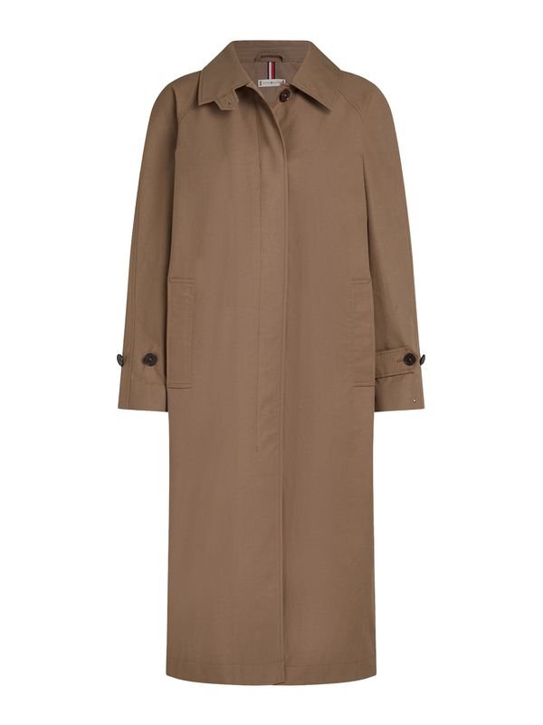 TOMMY HILFIGER TOMMY HILFIGER Prehoden plašč  rjava