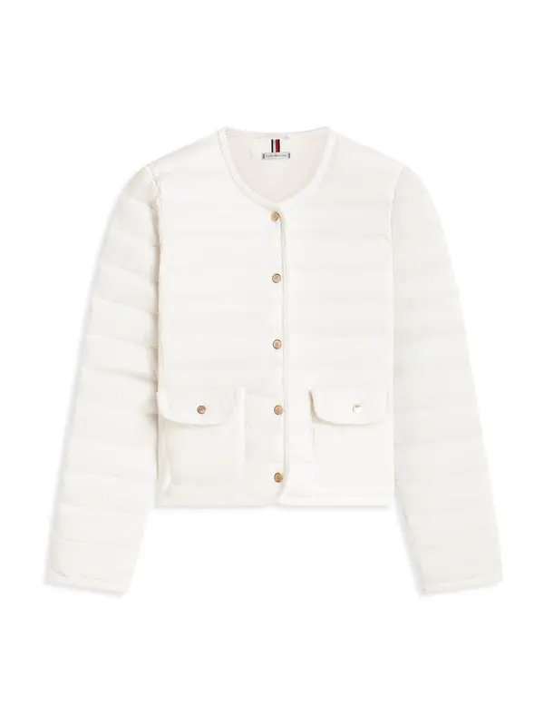 TOMMY HILFIGER TOMMY HILFIGER Prehodna jakna  bela