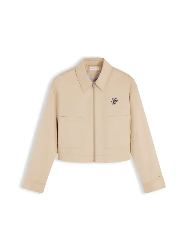 TOMMY HILFIGER TOMMY HILFIGER Prehodna jakna  bež