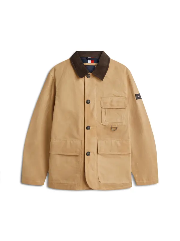 TOMMY HILFIGER TOMMY HILFIGER Prehodna jakna  bež / rjava
