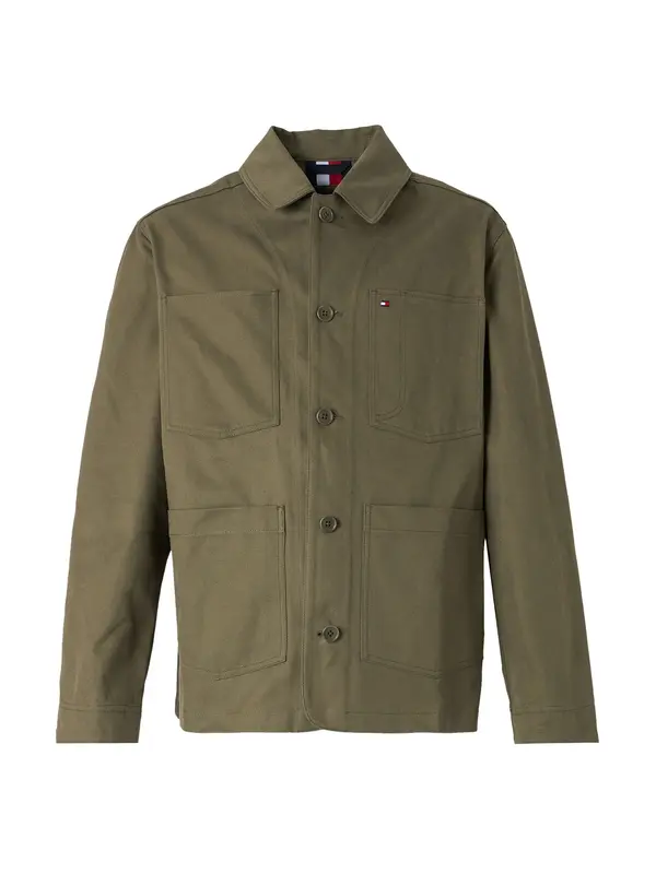 TOMMY HILFIGER TOMMY HILFIGER Prehodna jakna 'CHORE'  zelena