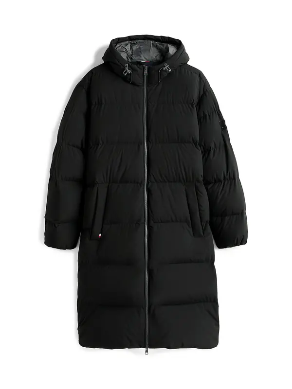 TOMMY HILFIGER TOMMY HILFIGER Prehodna jakna  črna