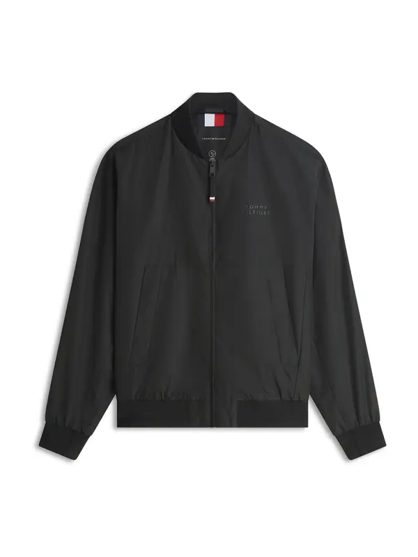 TOMMY HILFIGER TOMMY HILFIGER Prehodna jakna  črna