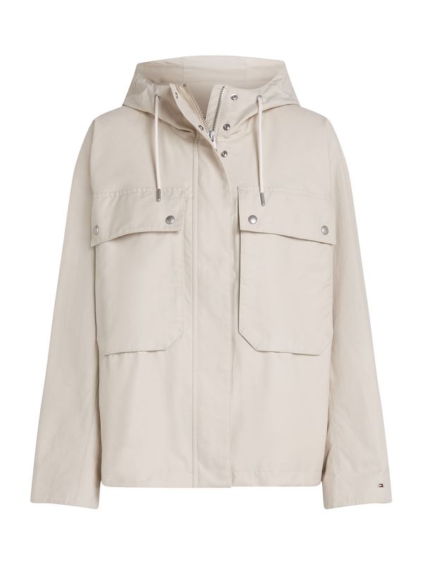 TOMMY HILFIGER TOMMY HILFIGER Prehodna jakna  kremna