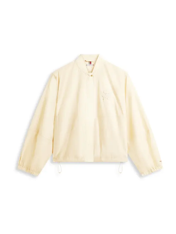 TOMMY HILFIGER TOMMY HILFIGER Prehodna jakna  kremna