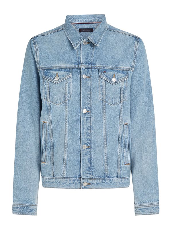 TOMMY HILFIGER TOMMY HILFIGER Prehodna jakna  moder denim
