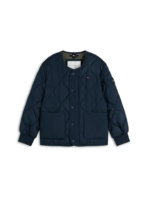 TOMMY HILFIGER TOMMY HILFIGER Prehodna jakna  mornarska