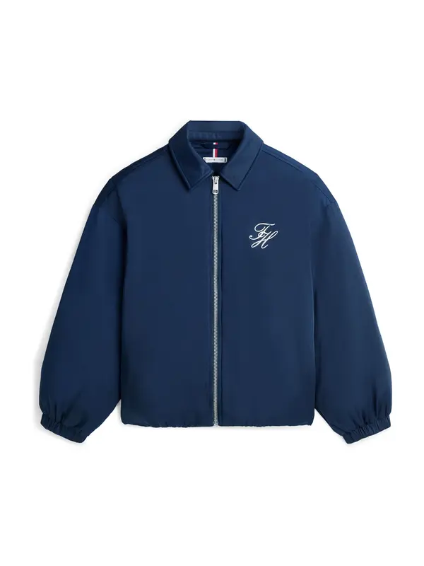 TOMMY HILFIGER TOMMY HILFIGER Prehodna jakna  mornarska / bela
