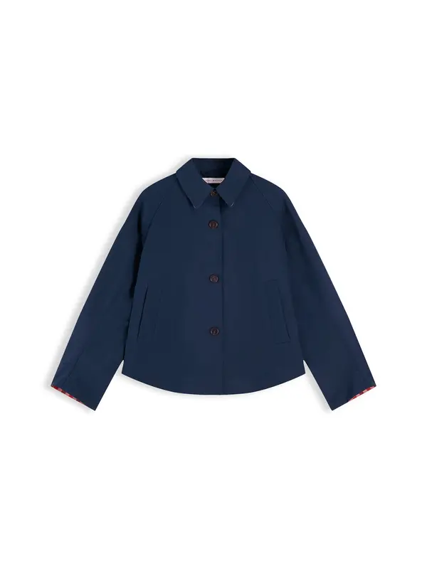 TOMMY HILFIGER TOMMY HILFIGER Prehodna jakna  mornarska
