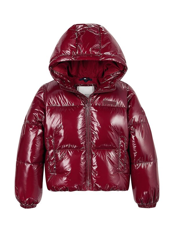 TOMMY HILFIGER TOMMY HILFIGER Prehodna jakna 'New York'  burgund