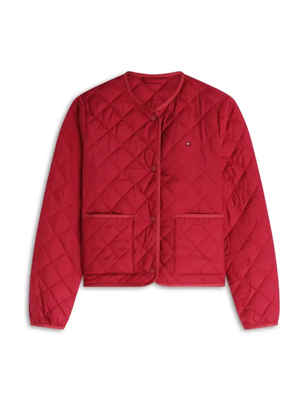 TOMMY HILFIGER TOMMY HILFIGER Prehodna jakna  rdeča